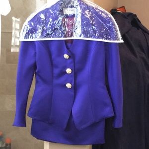 2 PC Blue Suit Size 4